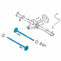 OEM 2021 Ford F-150 SHAFT ASY - REAR AXLE Diagram - ML3Z-4234-E