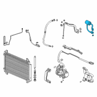 OEM 2018 Acura MDX Pipe Assembly, Discharge Diagram - 80316-TRX-A03