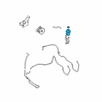 OEM Hyundai Reservoir Assembly-Power Steering Diagram - 57176-26000