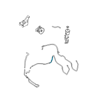 OEM Hyundai Santa Fe Tube & Hose Assembly-Return Diagram - 57560-26300--SJ
