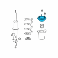 OEM 2019 GMC Sierra 1500 Mount Diagram - 84458243