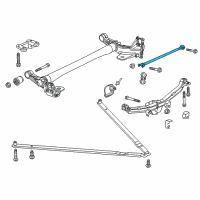 OEM Buick Cascada Link Arm Diagram - 13350208