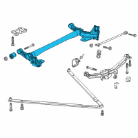 OEM 2016 Buick Cascada Axle Beam Diagram - 13427404