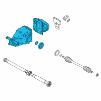 OEM 2017 BMW 320i Differential Diagram - 33-10-7-603-747