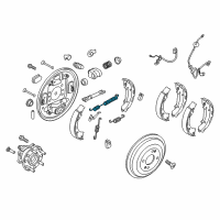 OEM Kia Spring-Shoe Return, U Diagram - 583110U000