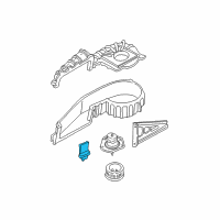 OEM Pontiac Grand Am Resistor Diagram - 89018413