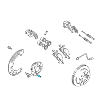 OEM 2010 Dodge Ram 3500 Stud Hub Diagram - 68049119AA