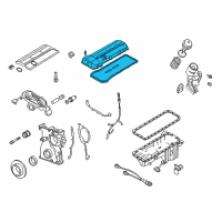 OEM 2005 BMW X5 Cylinder Head Cover Diagram - 11-12-7-512-839