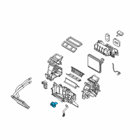 OEM Toyota Yaris Resistor Diagram - 87165-WB001