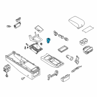 OEM Infiniti Switch Assy-Hazard Diagram - 25290-AC700