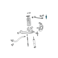 OEM 2000 GMC Yukon XL 2500 Upper Ball Joints Diagram - 12477522