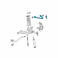 OEM 2000 GMC Yukon XL 2500 Upper Control Arm Diagram - 12475482