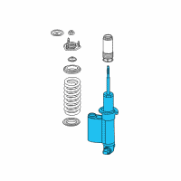 OEM 2017 Chevrolet Colorado Shock Absorber Diagram - 84515255