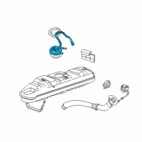 OEM 2007 Ford E-350 Super Duty Fuel Pump Diagram - 3C2Z-9H307-DB