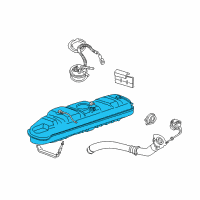 OEM 2007 Ford E-350 Super Duty Fuel Tank Diagram - 8C2Z-9002-A