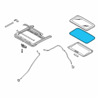 OEM 2022 Nissan Rogue Sport Weatherstrip-Lid Diagram - 91246-6MA1A