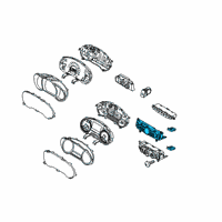 OEM Kia Soul Control Assembly-Heater Diagram - 97250B2DQ1CA