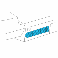 OEM 2007 Toyota FJ Cruiser Reflector Diagram - 81910-35060