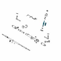 OEM Toyota Tundra Pinion Diagram - 44201-0C010