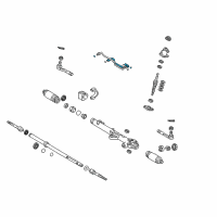 OEM 2002 Toyota Tundra Pressure Line Diagram - 44418-0C010