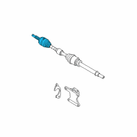 OEM 2008 Nissan Sentra Repair Kit-Dust Boot, Outer Diagram - C9241-JA00A