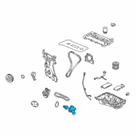 OEM Lincoln Thermostat Unit Diagram - 3M4Z-8575-B