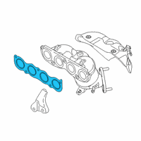 OEM Hyundai Elantra Gasket-Exhaust Manifold Diagram - 28521-2J000