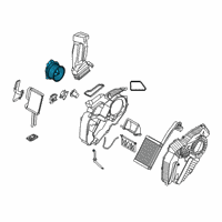 OEM 2022 Hyundai Palisade Motor & Wheel Assembly Diagram - 97945-S8000