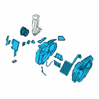 OEM Hyundai RR HTR & A/CON Unit Diagram - 97900-S8000