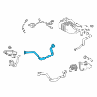 OEM 2021 Lexus LC500 Hose Sub-Assembly, Fuel Diagram - 77404-11020