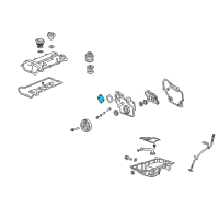 OEM Saturn Inspection Cover Diagram - 90537266