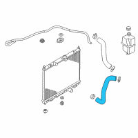 OEM 2019 Nissan NV200 Hose-Radiator, Lower Diagram - 21503-3LM0A