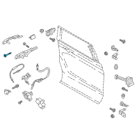 OEM 2019 Lincoln Navigator Latch Assembly Diagram - KL7Z-7826412-A