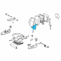 OEM Toyota Sienna Heater Element Diagram - 87530-AE020