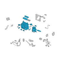 OEM Honda Accord Heater Sub-Assy. Diagram - 79106-TA0-L01