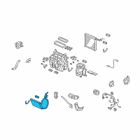 OEM Honda Accord Core Sub-Assembly, Heater Diagram - 79115-TA5-A41