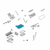 OEM 2010 Ford Mustang Intake Manifold Diagram - 7R3Z-9424-CA