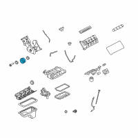 OEM 2008 Ford Mustang Pulley Diagram - 7R3Z-6312-AA
