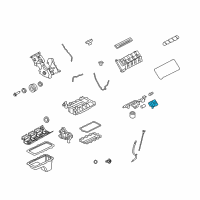 OEM 2013 Ford Mustang Oil Cooler Diagram - 7R3Z-6A642-AA