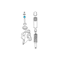 OEM Hyundai Bush-Upper"A" Diagram - 55342-38000