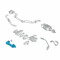 OEM 2021 Toyota RAV4 Prime EGR Pipe Diagram - 25601-25011