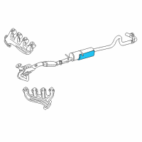 OEM 2003 Ford E-350 Super Duty Deflector Diagram - 3C2Z-5B297-AA