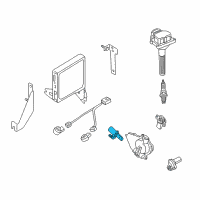 OEM 2008 Nissan Frontier Valve Assembly-SOLENOID Diagram - 23796-EA22A