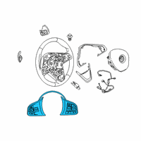 OEM 2020 BMW X1 Steering Wheel Switch Diagram - 61-31-9-360-511