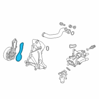 OEM 2015 Honda CR-V Pkg, W/Pump Diagram - 19222-5LA-A01