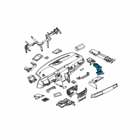 OEM 2009 BMW 535i xDrive Drink Holder, Inner Diagram - 51-45-9-125-622