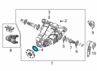 OEM 2022 Jeep Grand Wagoneer DRIVE PINION Diagram - 68546920AA
