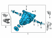 OEM 2022 Jeep Grand Wagoneer REAR COMPLETE Diagram - 68403540AB