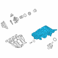 OEM BMW X5 Oil Pan Diagram - 11-13-7-637-608