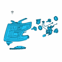 OEM Chevrolet Suburban Composite Assembly Diagram - 23420784